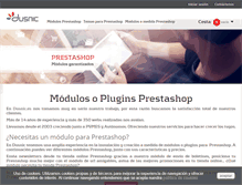 Tablet Screenshot of modulosprestashop.com